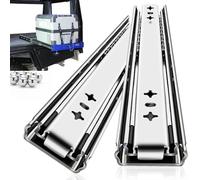 Heavy Duty Drawer Runners Slides Full Extension 400 450 500 600 700 800 900 1000 mm Side Mount Ball Bearing Rails Track Guide Glides Bearing 120 kg 1 Pair (Without Lock), 20 inch(500mm)