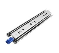 Heavy-Duty Drawer Slide Guides, Full Extension Drawer Ra, Smooth Sliding Drawer Tracks, Guide for Heavy Loads, Easy Installation Drawer Hardware