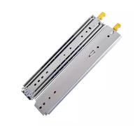 Heavy-Duty Drawer Slide System Side-Mount Telescopic Rails with Lock 440lbs Load Capacity Full Extension Ball Bearing 1 Pair Fits 10-38 Inch Drawers (26in)