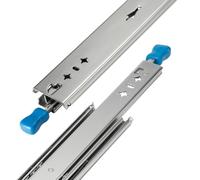 Heavy Duty Drawer Slides 250mm Full Extension Ball Bearing Side Mount Rails for Tool Boxes Cabinets RVs & Trucks Durable Cold Rolled Steel with Locking Mechanism
