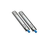 Heavy Duty Drawer Slides 250mm with Lock Full Extension Ball Bearing Rails for Furniture RV Truck Shelves 44 Inches / 110 cm - Smooth Sliding Solution