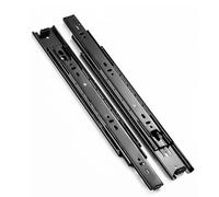 Heavy Duty Drawer Slides, 3 Section Soft Close Drawer Slides, Not Easy to Rust and Corrosion Resistant, Drawer Tracks for Kitchen(34in)