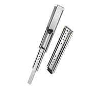 Heavy Duty Drawer Slides for Tool Box, Full Extension Side Mount Glides, 76mm Width, Suitable for Various Tool Box Applications