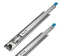 Heavy Duty Drawer Slides Full Extension 120kg Load Capacity Locking Tandem Runners for Kitchen Cabinet Workshop, 1 Pair
