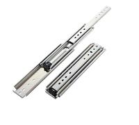 Heavy Duty Drawer Slides, Full Extension Ball Bearing Runners, Steel Rails, 500 lb Load Capacity, 24 Inch Length for Tool Boxes and RVs