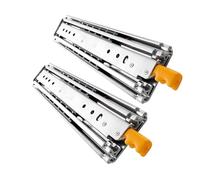 Heavy Duty Drawer Slides - Full Extension Glides with 500lb Load Capacity, Locking Rails and Ball Bearing Side Mount for Cabinets, 1 Pair