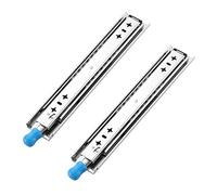Heavy Duty Drawer Slides, Full Extension Self-Locking Metal Runners, 53mm Wide Slide Track for Containers and Vehicles, 16in/400mm, 1 Pair