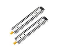 Heavy Duty Drawer Slides - Full Extension Steel Rails, Locking Mechanism, 220kg Capacity, Smooth Ball Bearing Runners, 2000mm, 1800mm, 1600mm, 1500mm