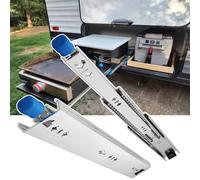 Heavy Duty Drawer Slides Replacement - Side Mount Ball Bearing Drawer Runners 120kg Load Capacity 250-1500mm for Workshop Van Truck Storage (550mm/22inch)