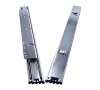Heavy Duty Drawer Slides - Smooth Pull Out Rails for Cabinets Dressers & Furniture Storage Durable Steel Construction Easy Installation Ideal for Home & Office Use