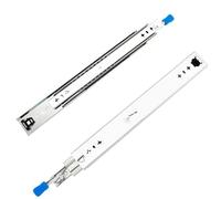 Heavy Duty Drawer Slides with Ball Bearing Full Extension and Lock, 250-1200mm, Load Capacity 100kg, Side or Bottom Mount