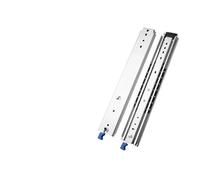 Heavy Duty Drawer Slides with Lock, 120KG Capacity, 3-Fold Full Extension, 53mm Wide Industrial Drawer Runners(1350mm)