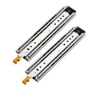Heavy Duty Drawer Slides with Lock - 36 Inch Side Mount Drawer Runners, Industrial Locking Drawer Glides, Durable Drawer Tracks for Smooth Operation, 900mm Length