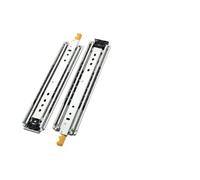 Heavy Duty Drawer Slides with Lock - Full Extension Ball Bearing Industrial Drawer Slides for Smooth Operation(56 in)