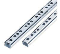 Heavy-Duty Drawer Slides with Soft-Close Mechanism, 2-Pack, 8 to 16 Inches (214mm, 9 Inches) Ball Bearing Guides for Smooth, Quiet Operation