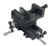 Heavy Duty Drill Press Vise, 3/4/5-Inch X-Y Compound Two-Way Moving Vise | Precision Cross Slide Table for Drilling and Milling, Heavy Duty Cast Iron, Smooth Dual Axis Adjustment for Enhanced Accuracy