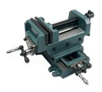 Heavy Duty Drill Press Vise, 3/4/5-Inch X-Y Compound Two-Way Moving Vise | Precision Cross Slide Table for Drilling and Milling, Heavy Duty Cast Iron, Smooth Dual Axis Adjustment for Enhanced Accuracy
