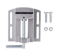 Heavy Duty Drill Press Vise, Woodworking Clamping Vise with Hardened Steel Jaws, 0-70mm Milling Machine Holder for Bench Top Mount, Aluminum Alloy Construction for Metal and Wood P