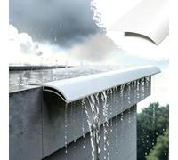 Heavy Duty Drip Edge for Roof Exterior Wall Protector, No Water Pooling