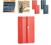 Heavy Duty Drywall Fitting Tool Supports the Board in Place While Installing Drywall Holder,Plaster Board Fixing Tool,Labor-Saving Boards Support Tools,Works On Ceilings and Walls (Red, 1 Pcs)