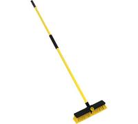 Heavy Duty Dual Fill Broom Clipped with Handle 14" (355mm), Length (mm) 1264mm, 1 in a pack.