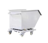 Heavy Duty Dump Truck - Robust Warehouse Trailer with Wheels for Efficient Material Handling and Heavy Loads