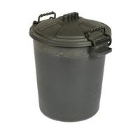 Heavy Duty Dustbin & Lid Clip - A. Perry - Black - Size: 110L