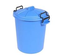 Heavy Duty Dustbin & Lid Clip - A. Perry - Blue - Size: 70L