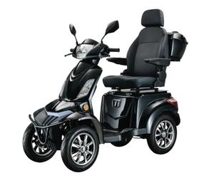 Heavy Duty e-Mobility Scooter 8 MPH Electric e-Mobility Scooter for Adults | Brushless Motor, 35 Mile Long Range, 30 Stone Capacity, Captain Seat, All Terrain Tyres, LED Lights, Front & Rear Brakes