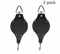 Heavy Duty Easy Reach Retractable Hanging Plant Pulley For Flower Basket, 2 Pack