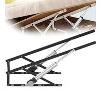Heavy Duty Electric Bed Lift Hinges with Remote, 600KG Load Capacity Steel Lifting Rods for Space-Saving Storage Bed Projects
