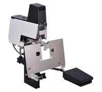Heavy Duty Electric Desktop Stapler, A3 Flat Stitch Binding Machine with Pedal, 9 Strength Levels, 40 Sheets Binding Thickness, for Office and Home