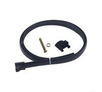 Heavy Duty Electric Fan Retaining Ring For Various Fan Types Ensures Quiet Performance Simple Installation High Elasticity Tennis Circle Construction Long Lasting(black)