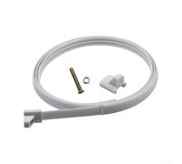 Heavy Duty Electric Fan Retaining Ring For Various Fan Types Ensures Quiet Performance Simple Installation High Elasticity Tennis Circle Construction Long Lasting(white)