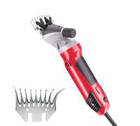 Heavy Duty Electric Shearing Clippers with 6 Speed, Professional Wool Shearing for Sheep Goats Alpacas Llamas, No Damage to Wool