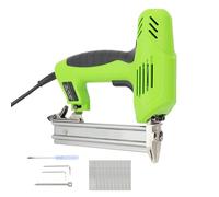 Heavy Duty Electric Staple Gun Nail Gun, 1800W Power Upholstery Stapler with Safety Switch, 70-Staple Magazine & Ergonomic Handle for DIY, Upholstery, Woodworking, and Home Improvement Projects