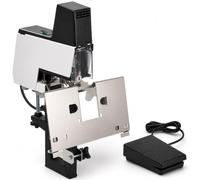 Heavy Duty Electric Stapler, Binds 2-40 Sheets, Dual-Purpose Flat and Saddle Stitch Binder with Pedal for Multiple Staples