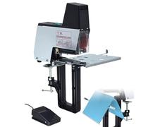 Heavy Duty Electric Stapler, Flat Saddle Binder, 1-9 Strength Levels, 100mm Nailing Depth for Reports, Documents, Manuals, Papers, Efficient Binding Solution