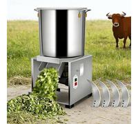 Heavy-Duty Electric Vegetable Chopper & Poultry Feed Processor with 4 Stainless Steel Blades for Fast Slicing, Ideal for Home Kitchen, Farm, and Livestock Use 1200W