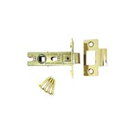 Heavy Duty Electro Brass 2.5 Inch Fire Rated CE Approved Bolt Through Tubular Latch Wooden Door Security Mortice Lock 63mm for Internal and External Doors