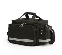 Heavy-Duty Emergency Response Bag, Extra Large Black | Organized, Emergency Bag, Compartmentalized, for Vehicle Storage, first responders