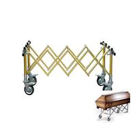 Heavy-Duty Equipment Cart for Funeral Homes, Churches, Emergency Services - High Load Capacity Stretcher Transporter