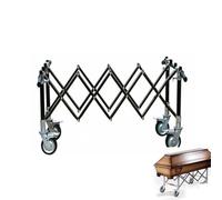 Heavy-Duty Equipment Cart for Funeral Homes, Churches, Emergency Services - High Load Capacity Stretcher Transporter