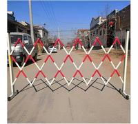 Heavy-Duty Expandable Metal Barricade - Portable Folding Crowd Control Barrier for Quick Security Setup in Parks Events Hotels & Playgrounds - Durable Reliable & Easy to Use