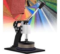 Heavy-Duty Fabric Cutters, Round Hand Press Machine for Carpets & Fabrics, Cuts Up to 10mm Thick, Ideal for Upholstery and Seamstress Projects