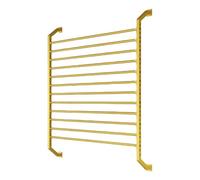 Heavy Duty Fabric Roll Storage Rack - Wall-Mounted with 12 Adjustable Rods, Space-Saving Display for Wallpaper, Vinyl, & Window Film - 160cm/62 Long