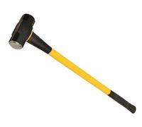 Heavy-Duty Faithfull Sledge Hammer With Fibreglass Handle - 6.35Kg (14Lb) For Contractors
