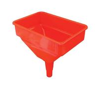 Heavy-Duty Faithfull Tractor Funnel With Built-In Filter For Efficient Liquid Transfer
