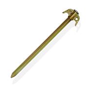 HEAVY DUTY FENCE EARTH STAKE GALVANISED 0.3m / 12x12mm (050-011) Specially Designed Head - Agricultural Equipment Supplies