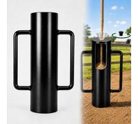 Heavy Duty Fence T Post Driver,10-16LB Hand Post Pounder, Post Pole Driver | 15.7" Long, with Handle Metal Pounder Rammer, Adjustable Weight, for U Channel, Metal Post, Wooden Fence, Sign Post Pole